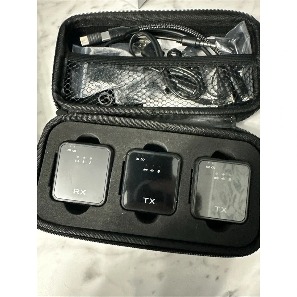 K23 Wireless Lavalier Microphone 2.4G Dual‎ Transmitter